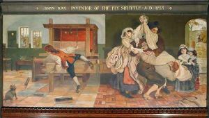 John Kay, Inventor of the Fly Shuttle by Ford Madox Brown