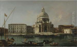 View Of Santa Maria Della Salute, Venice by Francesco Albotto