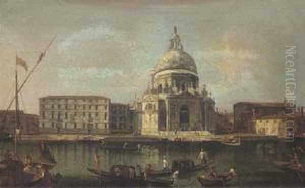 The Basilica Of Santa Maria Della Salute, Venice, Looking Southacross The Grand Canal - view 1