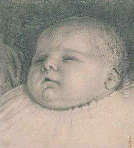 A study of 'Oliver Madox Brown' by Ford Madox Brown