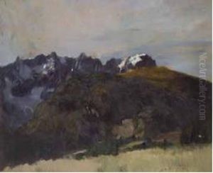 Paesaggio Montano by Ambrogio Antonio Alciati