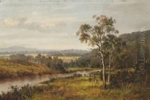 Yarra Flats by Albert Edward Aldis