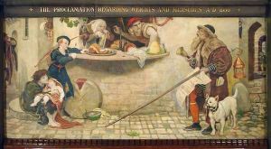 The Proclamation regarding Weights and Measures by Ford Madox Brown