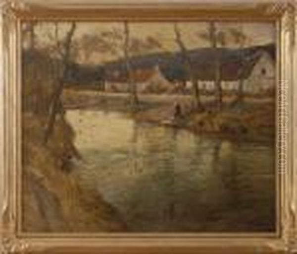 Farm House By River - view 1