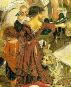Work (detail 1) by Ford Madox Brown