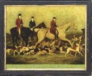 The Earl Of Derby's Stag Hounds by George Ames Aldrich