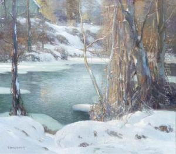 River In Winter - view 1