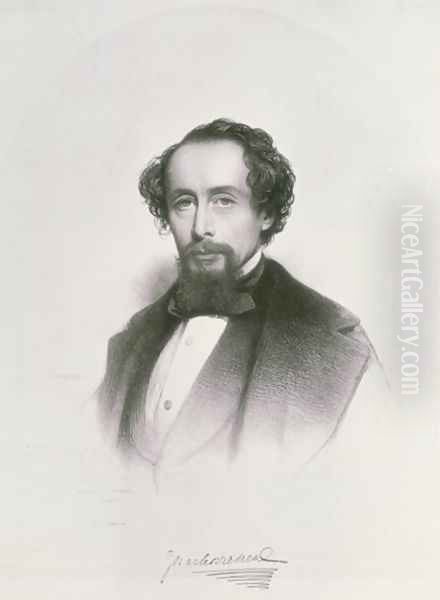 Portrait of Charles Dickens - view 1