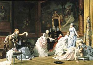 Blind Man's Buff by Charles Baugniet