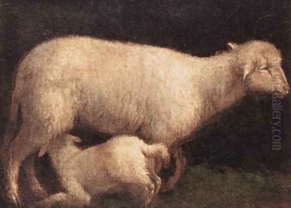 Sheep And Lamb 1560 - view 1