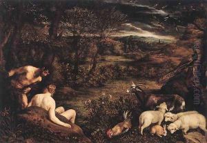 Earthly Paradise (Il Paradiso terrestre) by Jacopo Bassano (Jacopo da Ponte)