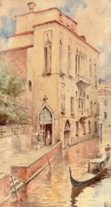 Canal Scene, Venice by John White Alexander
