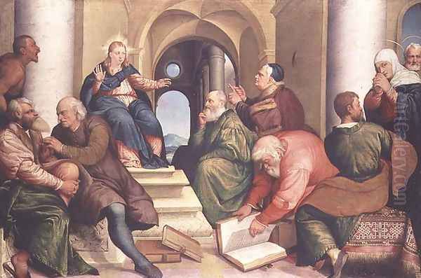 Christ among the Doctors - view 1