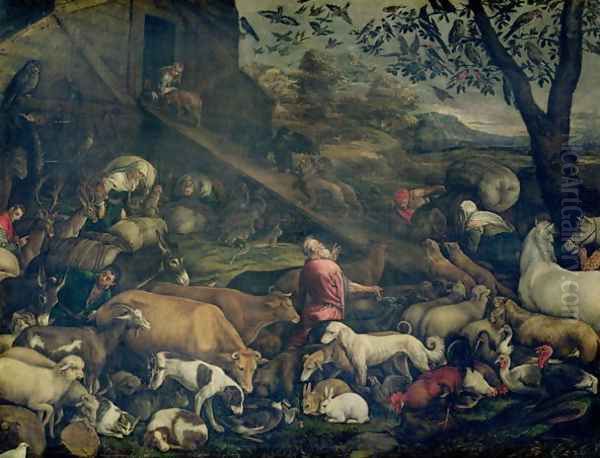 Animals Entering the Ark - view 1