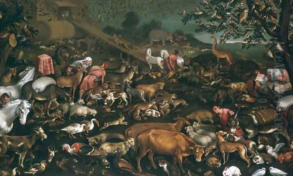 The Animals Guided onto Noah's Ark - view 1