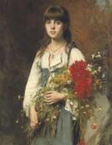 Summertime by Alexei Alexeivich Harlamoff