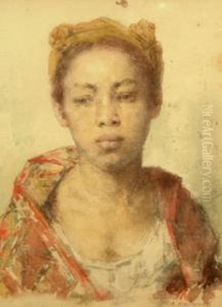 Portrait Of A Young Woman - view 1