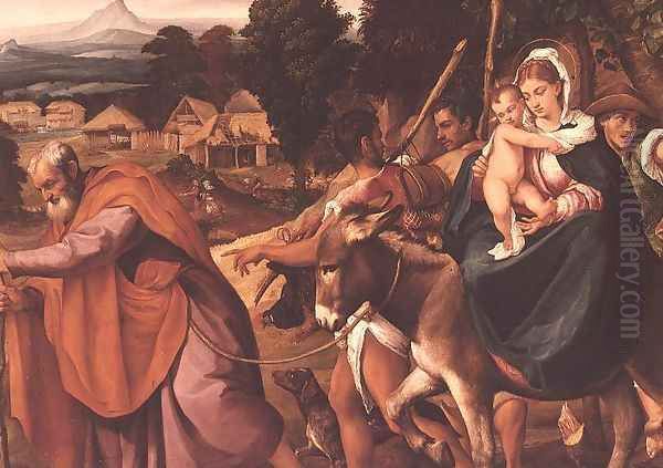 The Flight into Egypt (2) - view 1