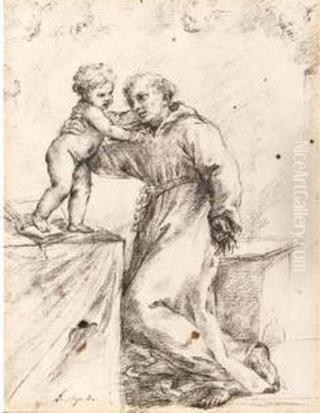 St. Anthony And The Christ Child - view 1