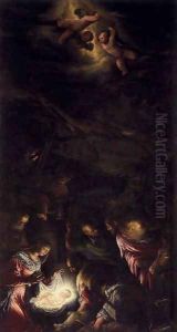 Adoration of the Shepherds by Jacopo Bassano (Jacopo da Ponte)