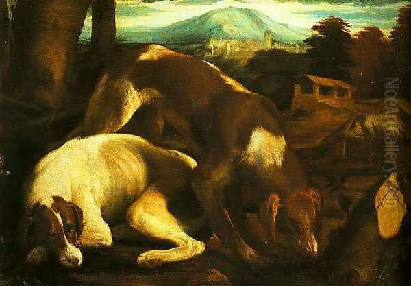 Two Dogs - view 1