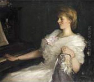 At The Piano by David Alison