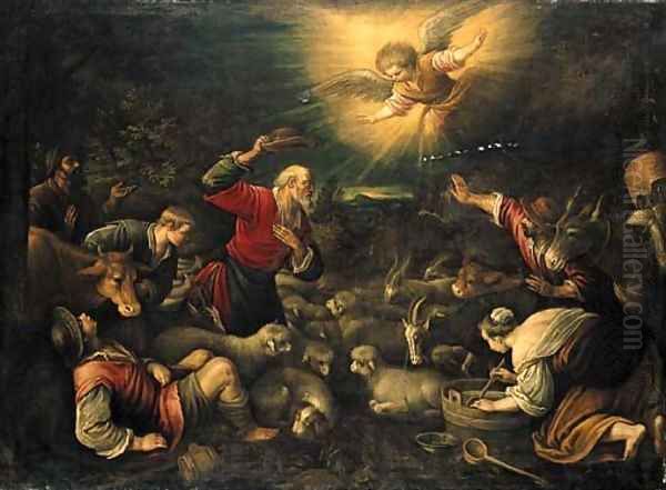 The Annunciation to the Shepherds - view 1