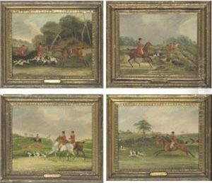 The Meet; The Find; Full Cry; The Kill: A Set Of Four by Samuel Jun Alken