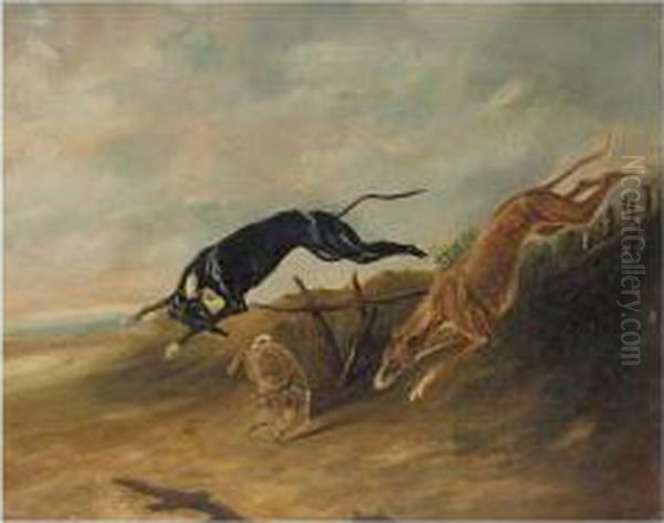 Chasing A Hare - view 1