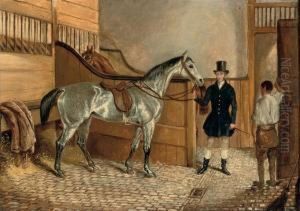 The Squire's Hunter; And After The Ride by Henry Jr Alken