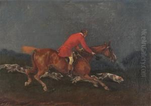 Hunting Scene by Henry Jr Alken