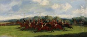 The Start Of The Derby by Henry Jr Alken