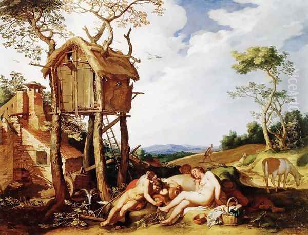 Landscape with Parable of the Wheat and the Tares - view 1