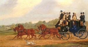 A Mail Coach And Four.