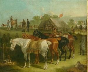 A Horse Fair by Henry Jr Alken