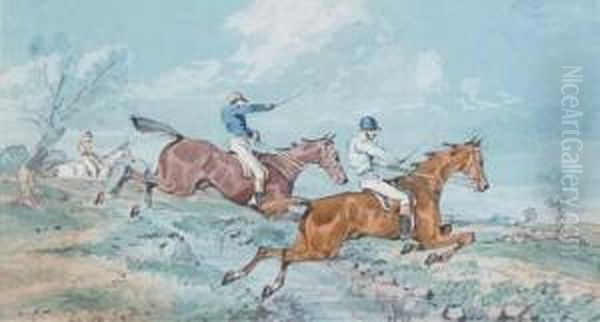 Over The Ditch; And Heading For The Fence - view 1