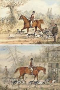 On The Scent; And Returning From The Hunt (both Illustrated) by Henry Jr Alken