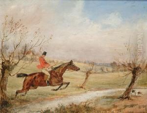 Over The Ditch! by Henry Jr Alken
