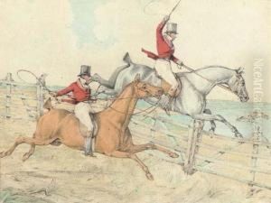 Hunting Scenes by Henry Jr Alken