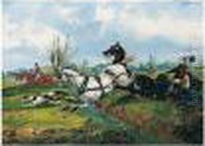 Joining In The Chase by Henry Jr Alken