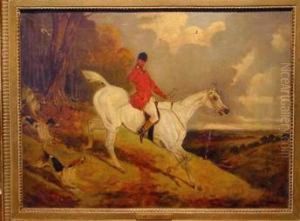 Hunting Scene by Henry Jr Alken