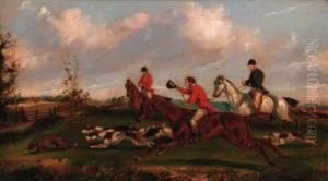 Over The Brook; And On The Scent by Henry Thomas Alken