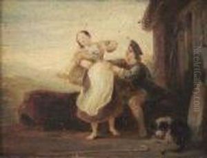 The Gentle Shepherd by Sir William Allan