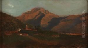 Paese Di Mezza Montagna by Silvio Allason