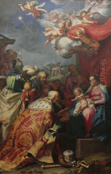 Adoration of the Magi - view 1