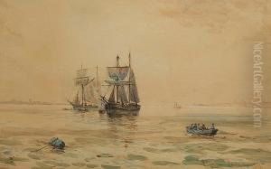 Off Liverpool by Charles Frederick Allbon