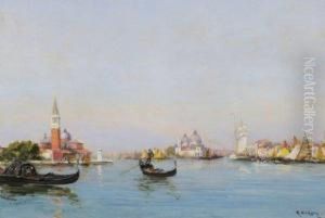 Vue De Venise by Raymond Allegre