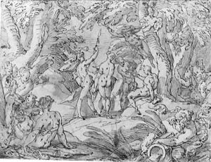 The Judgement of Paris by Abraham Bloemaert