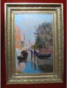 Canal Anime A Venise by Raymond Allegre