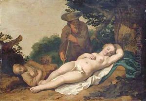 Cimon and Iphigenia by Abraham Bloemaert